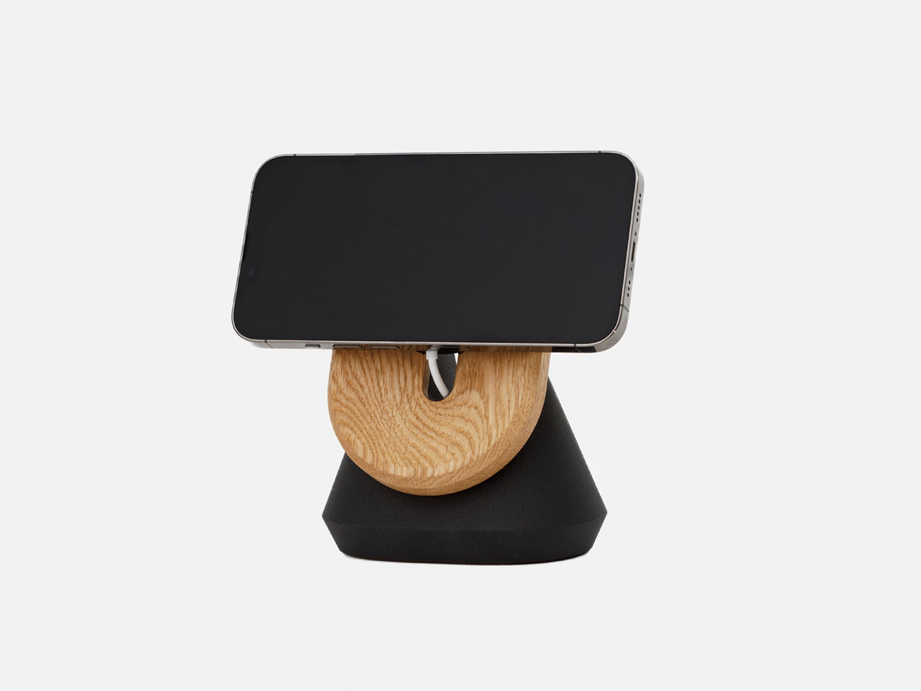 oak magsafe iphone stand - StandBy | oak