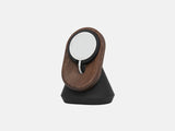 walnut magsafe iphone stand - front | walnut