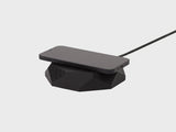 black Geometric Charging Pad | black