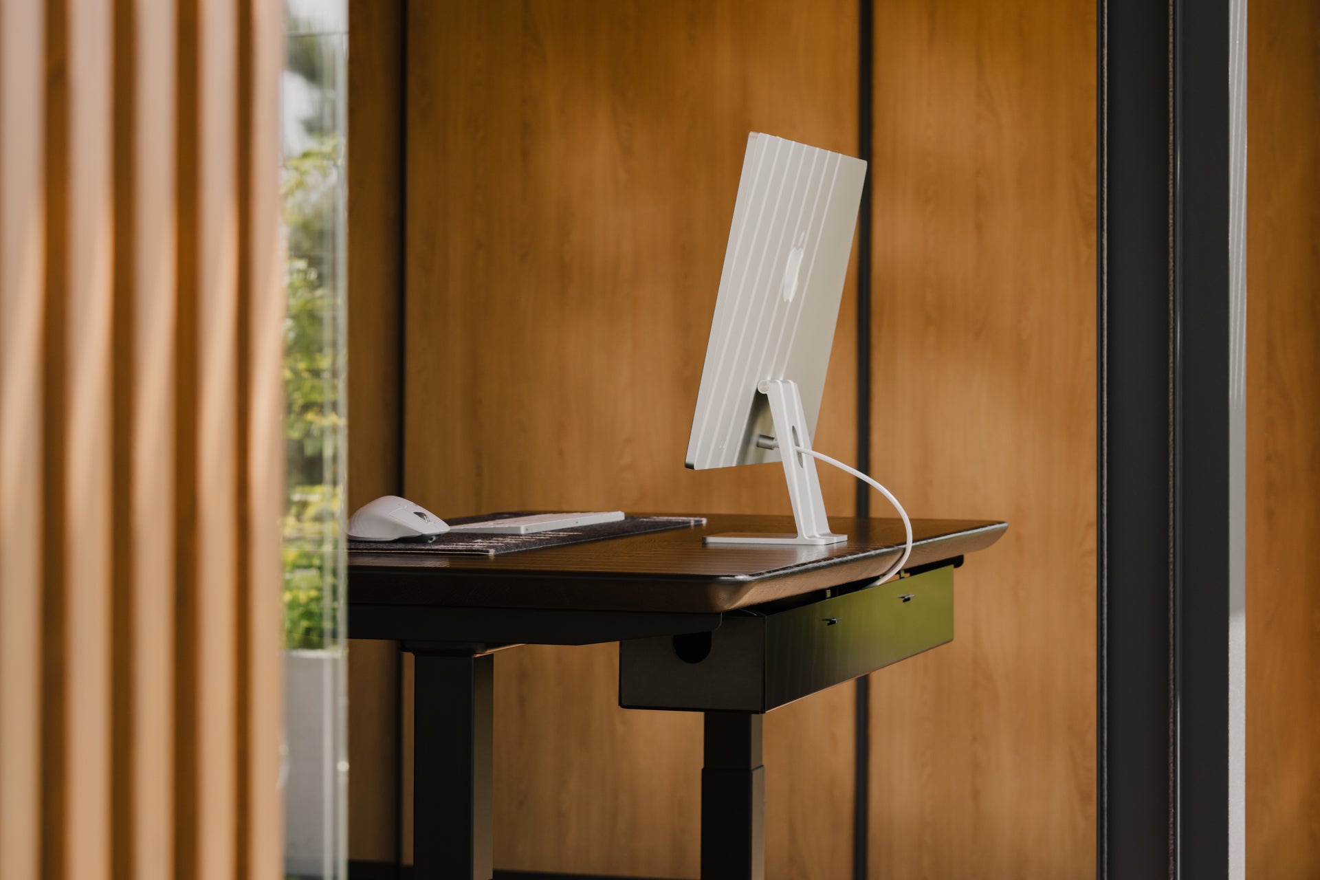 under the desk cable management tray Oakywood | black,